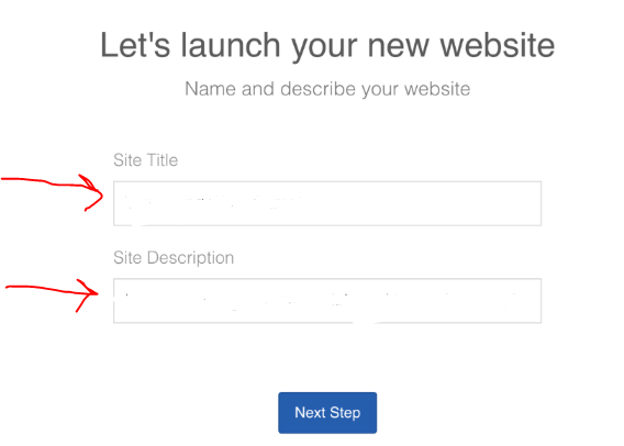 launch your site bluehost in blog 2019